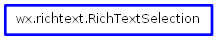 Inheritance diagram of RichTextSelection