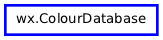 Inheritance diagram of ColourDatabase