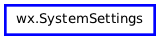 Inheritance diagram of SystemSettings