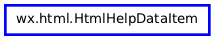 Inheritance diagram of HtmlHelpDataItem