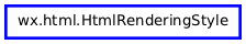 Inheritance diagram of HtmlRenderingStyle