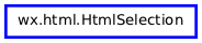 Inheritance diagram of HtmlSelection