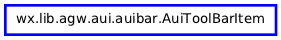 Inheritance diagram of AuiToolBarItem