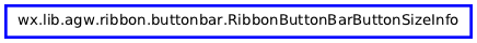 Inheritance diagram of RibbonButtonBarButtonSizeInfo