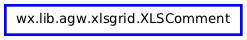 Inheritance diagram of XLSComment