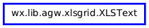 Inheritance diagram of XLSText