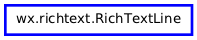 Inheritance diagram of RichTextLine