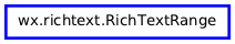 Inheritance diagram of RichTextRange