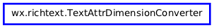 Inheritance diagram of TextAttrDimensionConverter