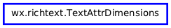 Inheritance diagram of TextAttrDimensions