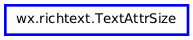 Inheritance diagram of TextAttrSize