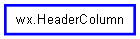 Inheritance diagram of HeaderColumn
