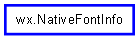 Inheritance diagram of NativeFontInfo