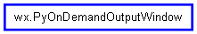 Inheritance diagram of PyOnDemandOutputWindow