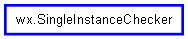 Inheritance diagram of SingleInstanceChecker