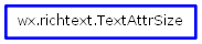 Inheritance diagram of TextAttrSize