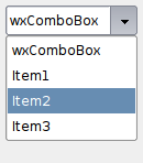 wx.ComboBox