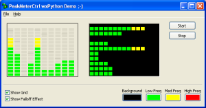 wx.lib.agw.peakmeter.PeakMeterCtrl