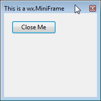 wx.MiniFrame